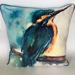 Kingfisher cushion hotsell